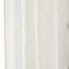 Xumi 4 Piece Window Curtain, 2 Panels with Tie Backs, Antique White Finish