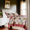 Evi Twin Quilt Set with 1 Pillow Sham, Multicolor Patchwork