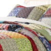 Lily 2 Piece Twin Quilt Set with Pillow Sham, Multicolor Patchwork