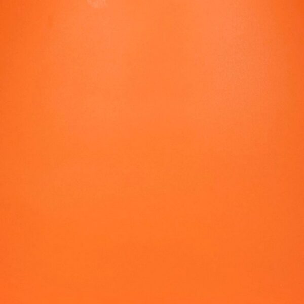 Hillary 17 Inch Side Table, Indoor Outdoor, Hourglass Shape, Orange Finish