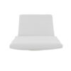Edie 76 Inch Outdoor Lounger Cushion, White