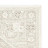Wei 5 x 7 Medium Area Rug, Persian Inspired Medallion Motif, Beige Gray