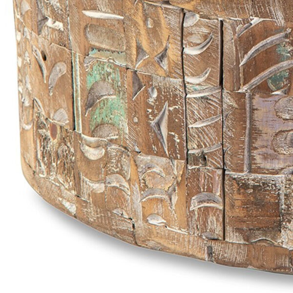 Meti 13 Inch Accent Flower Vase, Decorative Pot Style, Brown Black Metal