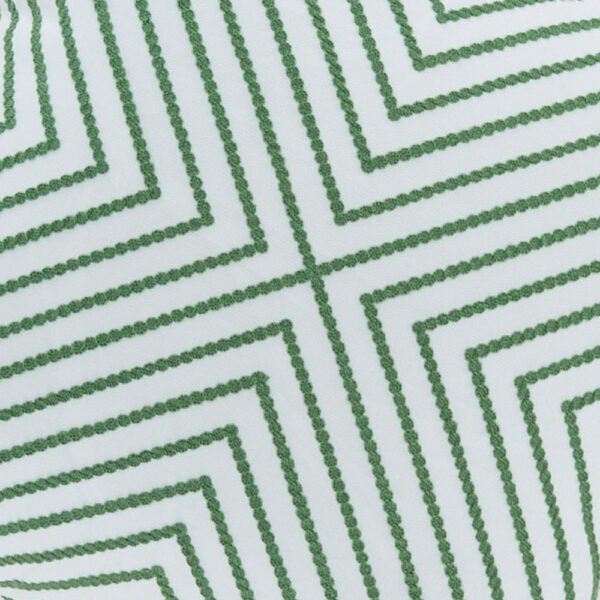 Valey 16 Inch Accent Pillow Set of 4, Indoor Outdoor, Diamond Green White