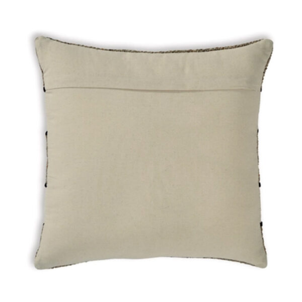 Fordy 20 Inch Decorative Throw Pillow Set of 4, Woven Stripes, Ivory, Tan