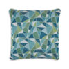 Sery 18 Inch Accent Pillow Set of 4, Indoor Outdoor Woven Geometric, Blue