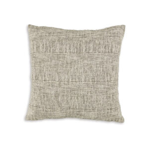 Throw Pillow Set of 4, 20 Inch Square, Cotton, Black and White Stripes