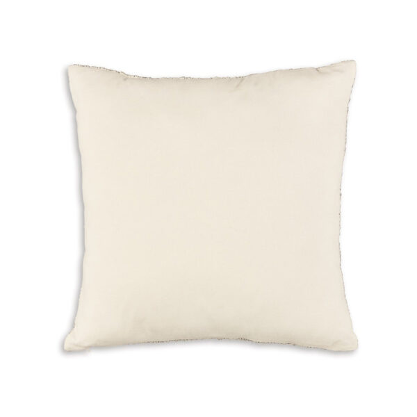 Throw Pillow Set of 4, 20 Inch Square, Cotton, Black and White Stripes