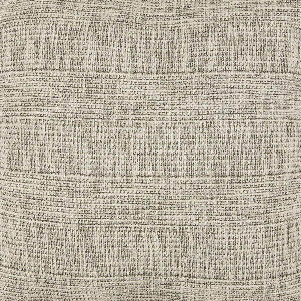 Throw Pillow Set of 4, 20 Inch Square, Cotton, Black and White Stripes