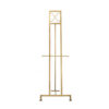 70 Inch Easel Stand, Gold Iron Frame, Free Standing, Large
