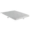 Elf 2 Inch Quilted California King Mattress Topper for Bed, Memory Foam