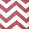 Zoe Contemporary Pillow, Red Chevron, Set of 2
