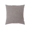 Contemporary Style Small Diagonal Patterned Set of 2 Throw Pillows, Brown