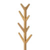 Margo Coat Rack, 8 Hooks, Tree Inspired Design, Oak Brown Solid wood