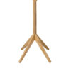 Margo Coat Rack, 8 Hooks, Tree Inspired Design, Oak Brown Solid wood