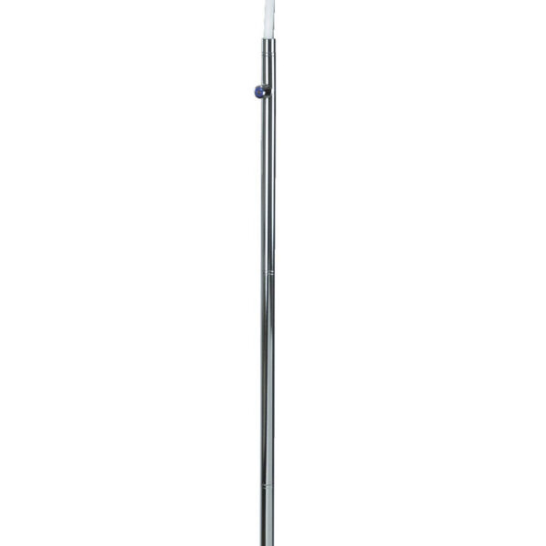 Sea 61 Inch Floor Lamp, Accent Twisted LED, Modern Style, Chrome Base
