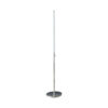 Fizo 60 Inch Floor Lamp, LED Light, Metal Base with Touch Switch, Chrome
