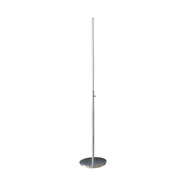 Fizo 60 Inch Floor Lamp, LED Light, Metal Base with Touch Switch, Chrome