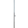 Fizo 60 Inch Floor Lamp, LED Light, Metal Base with Touch Switch, Chrome