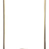 Gizo 21 Inch Table Lamp, LED Light, Wireless Charging, Metal Base, Brass