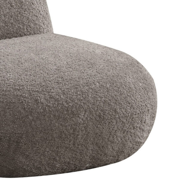 Wesie Deer Shaped Kids Chair, Sculpted Ear and Antlers, Brown Chenille