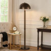 13022026698f026bdd5da.jpeg Jesy Modern Floor Lamp with Dome Metal Shade, 59 Inch Dark Bronze
