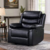 13022026698f02a788162.jpeg Power Recliner with Pocket Coil Seating and Pillow Top Arms, Black