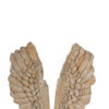 Angel Wings Statue Wall Art, Set of 2, Brown