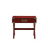 Babs End Table, Red