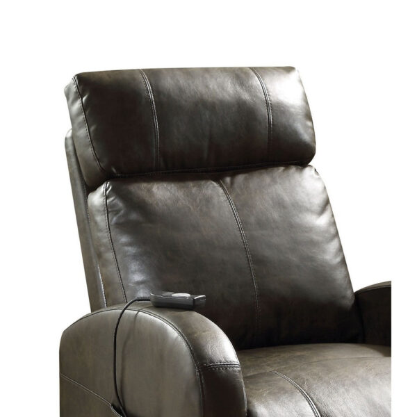 Ricardo Recliner with Power Lift, Dark Gray