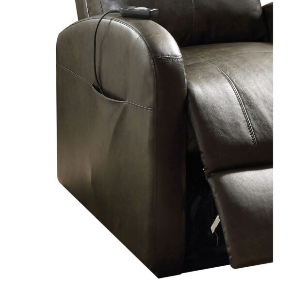 Ricardo Recliner with Power Lift, Dark Gray
