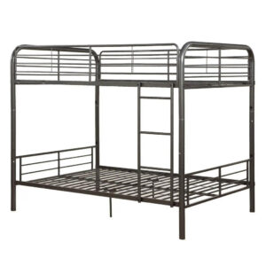 13022026698f03d7a67a8.jpeg Metal Full/Full Bunk Bed, Gunmetal Gray