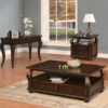 13022026698f042b2eb4e.jpeg Elegant Coffee Table With 2 Drawers , Walnut Brown