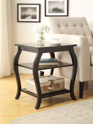Becci End Table, Black