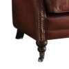 13022026698f04fbf09c1.jpeg Leather Upholstered Accent Chair With Nail head Trim, Dark Brown