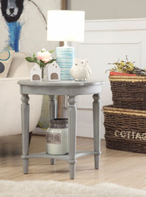 Fordon End Table, Antiqued Slate