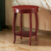 Trendy Side Table, Red