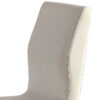 Lodia I Contemporary Side Chair, White, Set of 2
