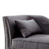 13022026698f07d373de5.jpeg Contemporary Gray Linen Like Fabric Chaise