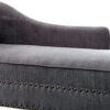 13022026698f07d669ff2.jpeg Contemporary Gray Linen Like Fabric Chaise