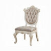 13022026698f08f8e8933.jpeg Cheny Dining Side Chair Set of 2, Faux Leather, Baroque Pearl Beige