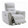 13022026698f09958fdd8.jpeg Tres Power Motion Recliner Chair with USB Port, Foam Fill Gray Chenille