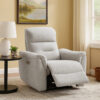 13022026698f099d694de.jpeg Tres Power Motion Recliner Chair with USB Port, Foam Fill Gray Chenille