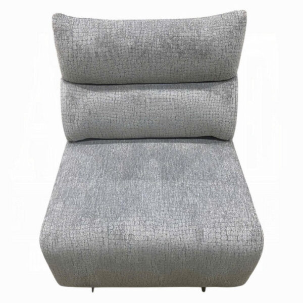 13022026698f09aef4122.jpeg Falo Modular Power Motion Recliner Armless Chair, Light Gray Chenille