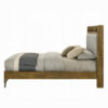 13022026698f0a152c32a.jpeg Gary Queen Size Bed with Tufted Headboard and USB Ports, Aspen Brown Wood