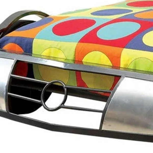 Gatsy GT Race Car Kids Full Bed with Headboard Shelf