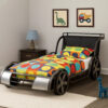 Gatsy GT Race Car Kids Full Bed with Headboard Shelf