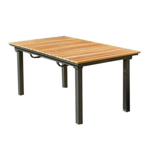 13022026698f0e1d726c5.jpeg Ankia 62-84 Inch Outdoor Extendable Dining Table, Aluminium, Brown