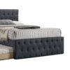 13022026698f12b34cf94.jpeg Nek Wood Twin Size Upholstered Bed with Trundle, Tufted Charcoal Burlap