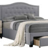 13022026698f1332c8d27.jpeg Buk Upholstered Tufted Twin Bed with Storage, Nailhead Trim, Gray Burlap